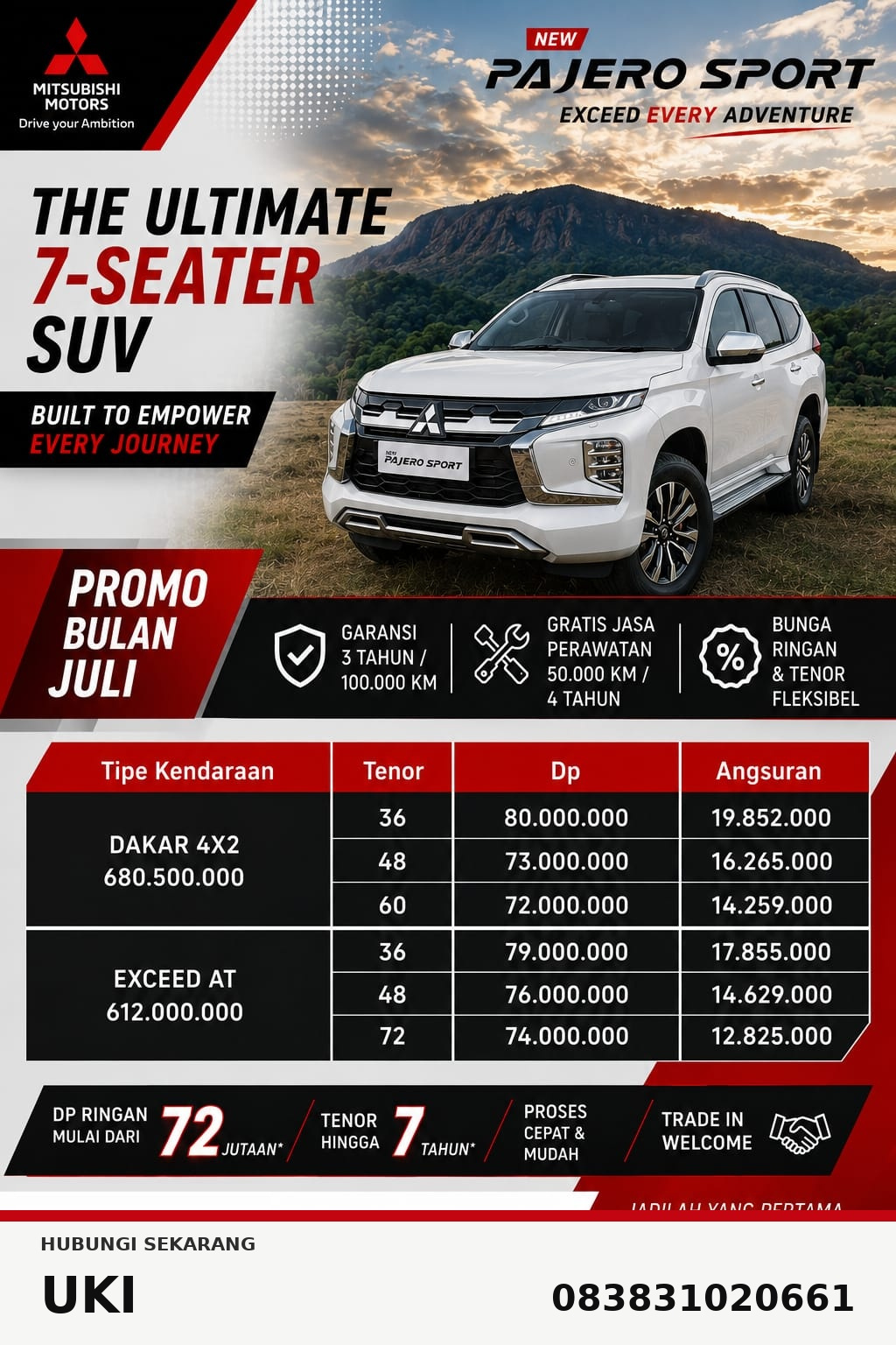 New Pajero Sport